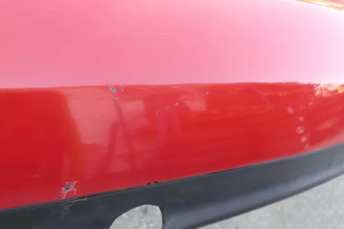 Audi A4 B5 Limousine Stoßstange hinten Heckstoßstange rot LY3H biscaBj99 (141715)
