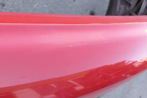 Audi A4 B5 Limousine Stoßstange hinten Heckstoßstange rot LY3H biscaBj99 (141715)