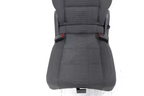 Touran 1T Sitz hinten mitte mittig (1. Reihe) Rücksitz anthrazit -Ohne Gurtschlo (141843)