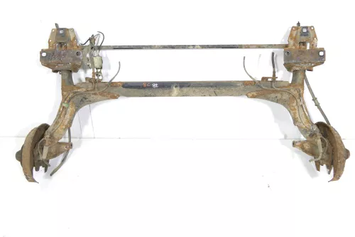 Audi 80 8C Achse hinten Hinterachse Achsträger Scheibenbremse (141892)