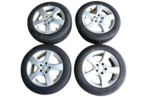 Audi A4 8K B8 Alufelgen Felgen Reifen 205/55 R16 91T M&S Winterreifen Borbet