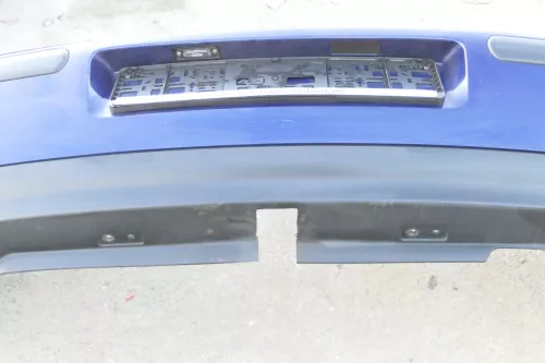 VW Golf 4 Limousine Stoßstange hinten Heckstoßstange Stoßfänger blau LB5N indi (142190)