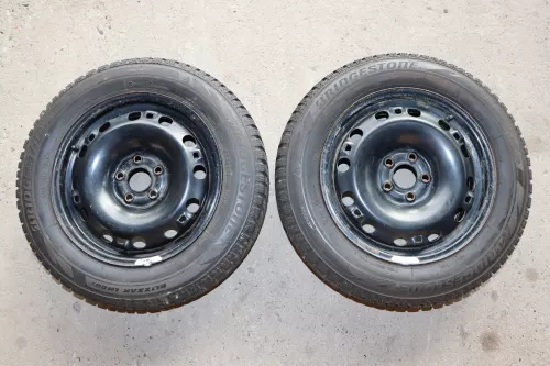 2x Polo 6R 9N Ibiza Felgen185/65R15 88T Winterreifen M+S 6jx15 ET38 Reifen 7-8mm (142272)