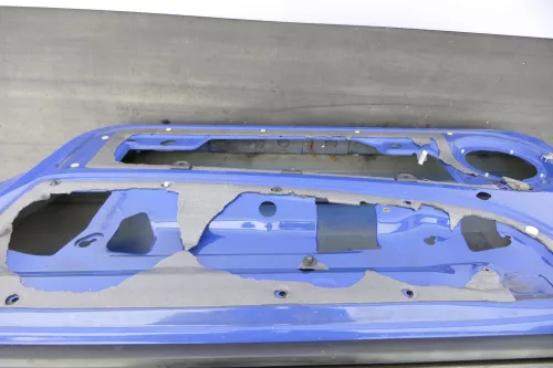 VW Lupo 6E 3L FSI Tür vorne rechts Beifahrertür grau blau LW5Z (mechanis Fenster (142316)