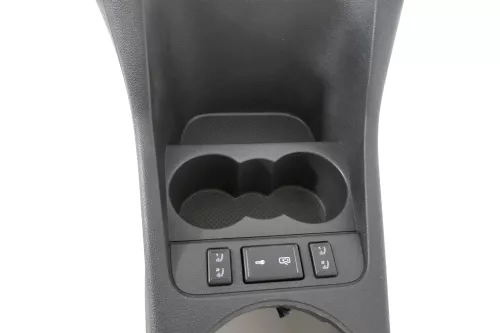Skoda Fabia 5J Mitteltunnel Tunnel Becherhalter Mittelkonsole Zigaretten Anzün (142662)