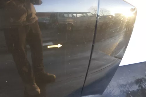 VW Golf 4 Motorhaube Haube Klappe vorne schwarz L041 uni black (143005)