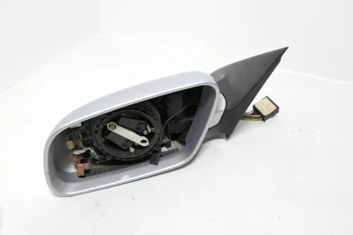 Audi A6 4B Spiegel Außenspiegel links silber LY7W elekt anklappbar 