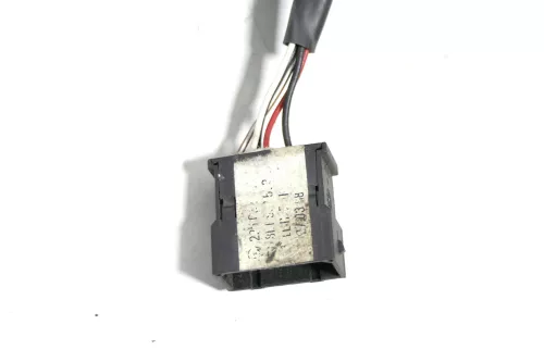 Audi A4 B5 Spiegel Außenspiegel rechts elektrisch blau LZ5L mingblau (143296)
