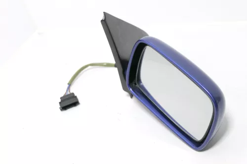 VW Polo 6N elektrischer Spiegel Außenspiegel rechts außen mit Glas blau LR5V (143431)