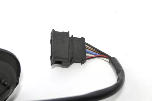 VW Polo 6N elektrischer Spiegel Außenspiegel links außen mit Glas grün LC6M Spie (143446)