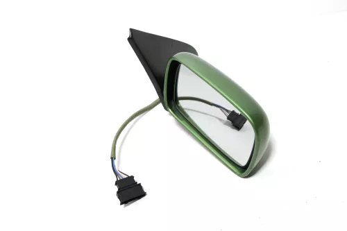VW Polo 6N elektrischer elektrisch Spiegel Außenspiegel rechts grün LA6P +Glas d