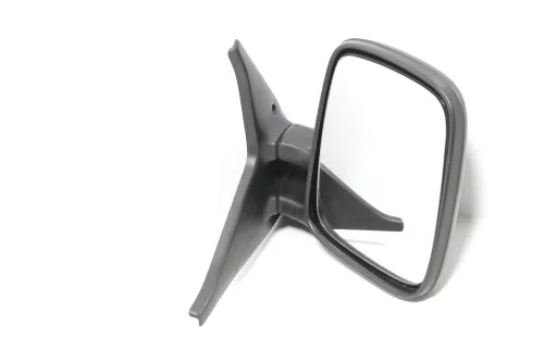 VW T4 mechanisch Spiegel Außenspiegel rechts Glas schwarz 701857508 origi matt (143596)