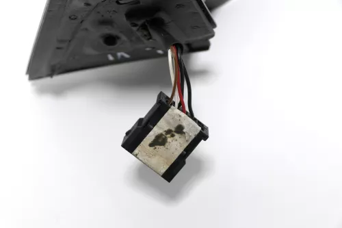 Audi A3 8L elektrischer Spiegel Außenspiegel links mit Glas schwarz  (143709)