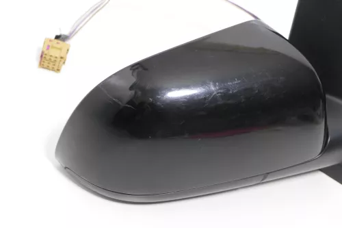 VW Polo 9N 9N3 elektrischer Spiegel Außenspiegel rechts vorne schwarz L041 uni (143713)