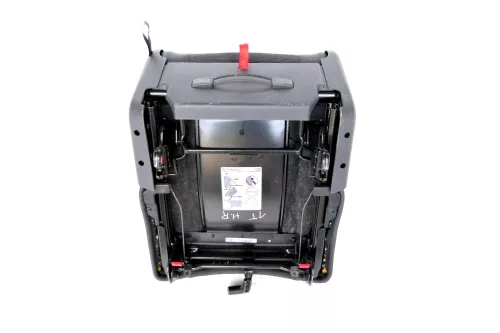 VW Touran Sitz hinten rechts (hinte Beifahrersitz) Rücksitz anthrazit I Isofix d (143766)