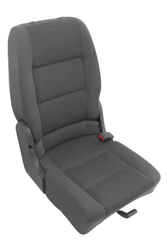 VW Touran Sitz hinten rechts (hinte Beifahrersitz) Rücksitz anthrazit I Isofix d (143766)