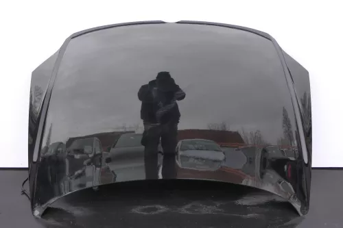 VW Fox 5Z Motorhaube Klappe vorn vorne schwarz L041 uni (143943)