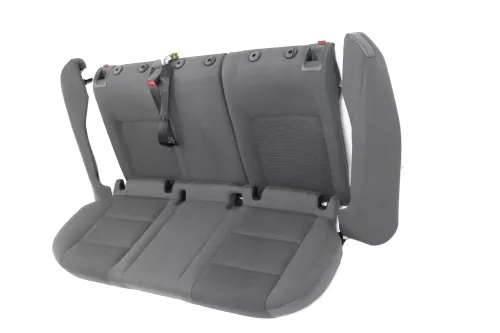 VW Golf 5 V Sitz Sitze hinten Rückbank Rücksitzbank anthrazit Lehne Rücksitz (144303)