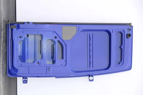 VW Crafter 7C MAN TGE Tür hinten links Heckklappe Hecktür Flügeltür blau R502 Ho (144322)
