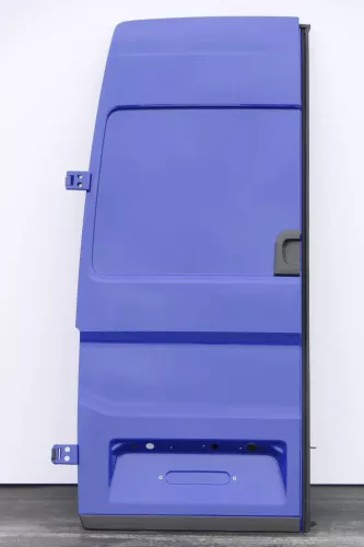 VW Crafter 7C MAN TGE Tür hinten links Heckklappe Hecktür Flügeltür blau R502 Ho (144322)