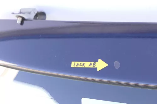 Audi A3 8L bis cBj. ca1999 Heckklappe Kofferraumklappe Klappe hinten blau LZ5L l (144526)