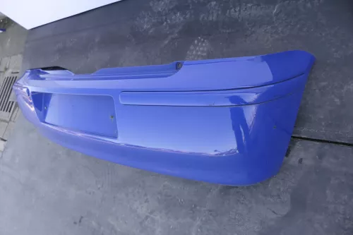VW Polo 6N2 Stoßstange hinten Heckstoßstange Stoßfänger blau LA5C surfblue II// (144538)
