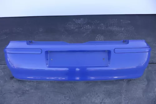 VW Polo 6N2 Stoßstange hinten Heckstoßstange Stoßfänger blau LA5C surfblue II//