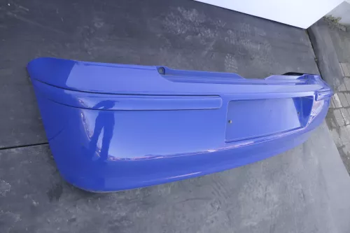 VW Polo 6N2 Stoßstange hinten Heckstoßstange Stoßfänger blau LA5C surfblue II// (144538)