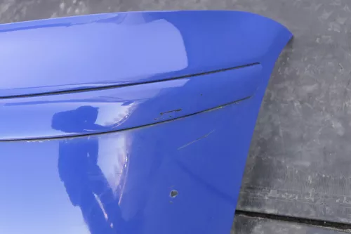 VW Polo 6N2 Stoßstange hinten Heckstoßstange Stoßfänger blau LA5C surfblue II// (144538)