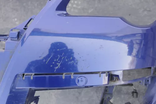 VW Passat 3C Kombi Stoßstange vorne Stoßfänger blau LC5E cobaltblue (144539)