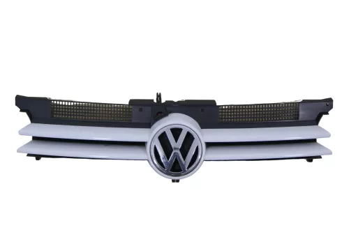 VW Golf 4 Grill Kühlergrill mit VW Zeichen Logo weiß LB9A