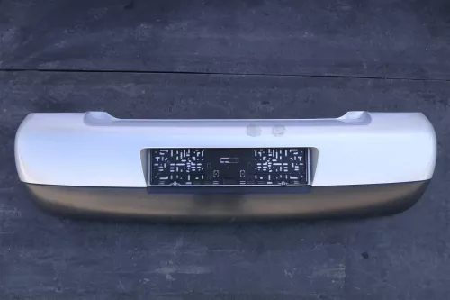 VW Lupo Stoßstange hinten Heckstoßstange Stoßfänger silber grau LR7X (144696)