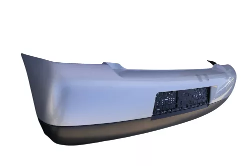 VW Lupo Stoßstange hinten Heckstoßstange Stoßfänger silber grau LR7X (144696)