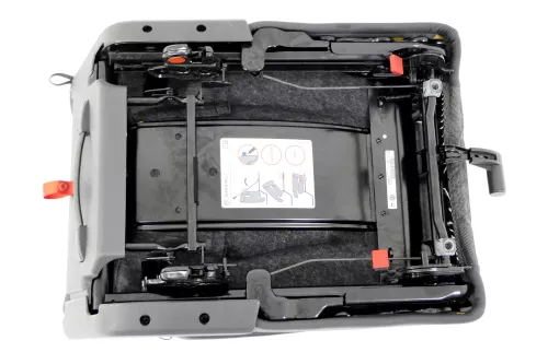 VW Touran 1T Sitz hinten mitte mittig (1. Reihe) Rücksitz anthrazit - 144973 (144973)