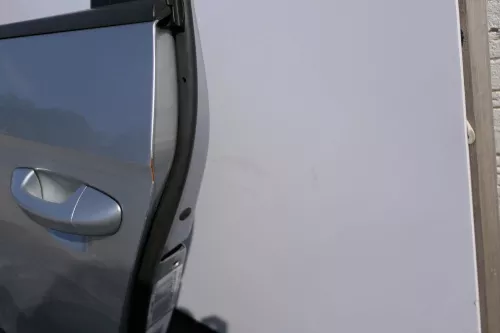 VW Passat 3C Kombi Variant Tür hinten links silber LA7W -OHNE Anbauteile (145087)