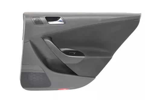 VW Passat 3C Variant Türverkleidung Verkleidung Tür hinten rechts schwarz d