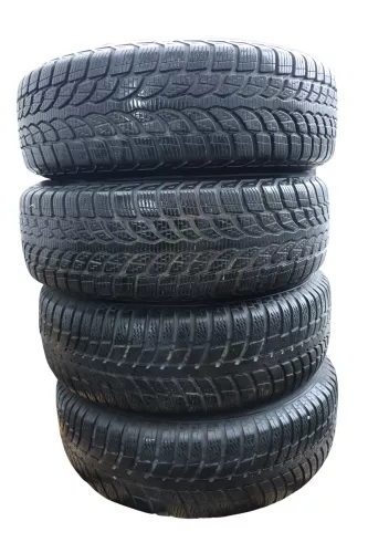 4x VW Golf 6 Plus 5M 195/65 R15 91T Winterreifen M+S Felgen Reifen M&S 5-6mm (145453)