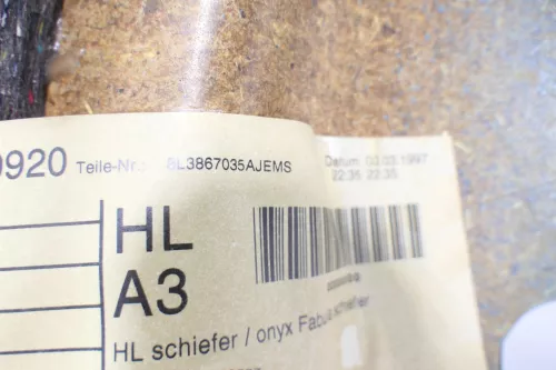 1x Audi A3 8L Seitenverkleidung Seite Verkleidung Tür links hinten 2/3-Türer (145656)
