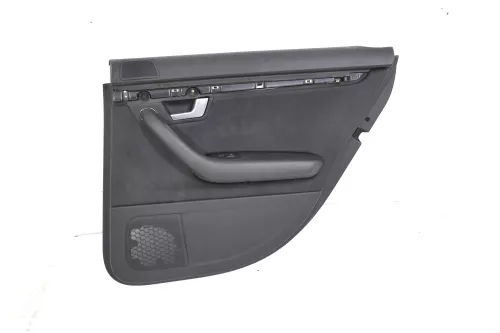 1x Audi A4 8E B6 Türverkleidung Verkleidung Tür hinten rechts Alcantara schwarz