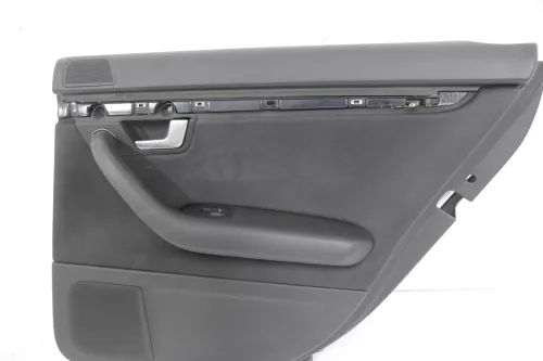 1x Audi A4 8E B6 Türverkleidung Verkleidung Tür hinten rechts Alcantara schwarz (145708)
