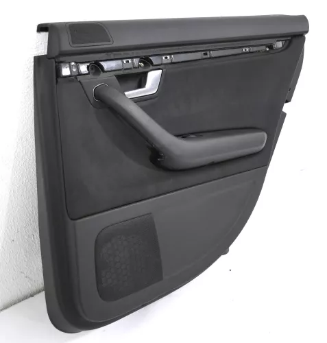 1x Audi A4 8E B6 Türverkleidung Verkleidung Tür hinten rechts Alcantara schwarz (145708)