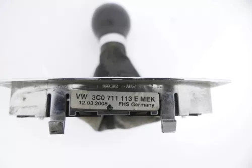 VW Passat 3C 6-Gang Schaltknauf Schaltsack Schaltung Schaltknüppel original (145863)