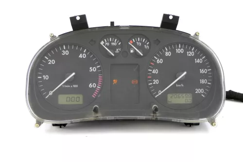 VW Polo 6N Tacho Tachometer Kombiinstrument 206.000km 6N0919860T 6N0919860R (145897)