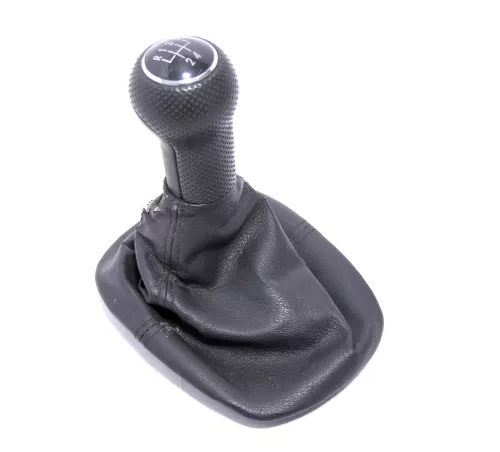 VW Golf 4 Bora Schaltknauf Schaltsack Schaltung Schaltknüppel schwarz 1J0711113C (146122)