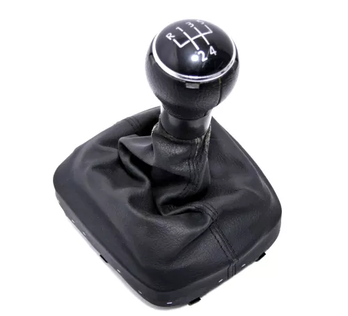 Golf 5 Schaltknauf Schaltsack Schaltung Schaltknüppel Leder 5-Gang 1K0711113AH