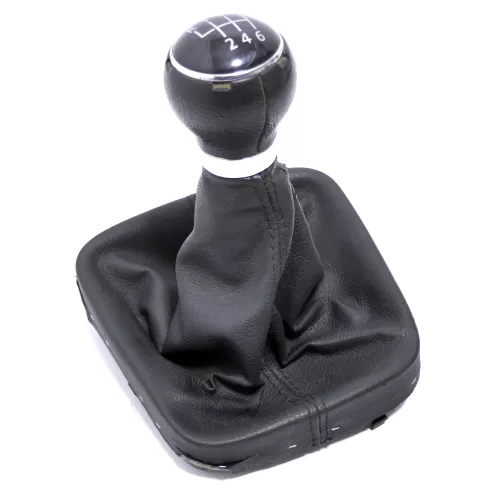 Golf 5 Schaltknauf Schaltsack Schaltung Schaltknüppel Leder 6-Gang 1K0711113BB