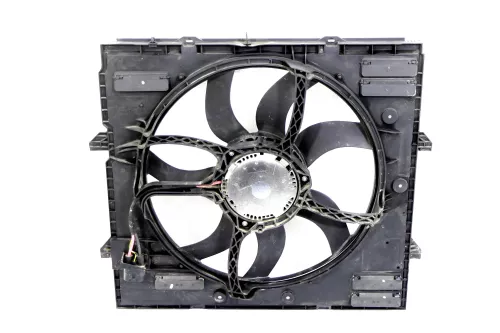 VW Amarok 2H Lüfterzarge Lüfter Kühlerlüfter Halter Lüftermotor Motor (146399)