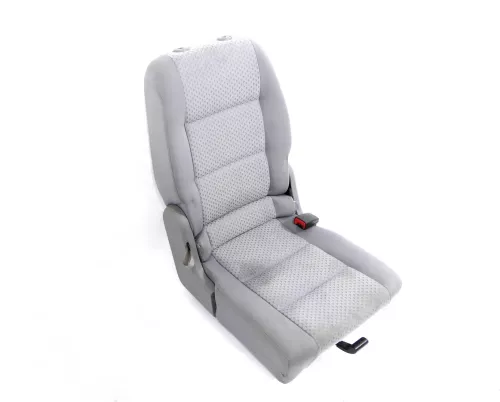 VW Touran Sitz hinten rechts grau (hinterm Beifahrersitz) Rücksitz Einzelsitz hi (146463)