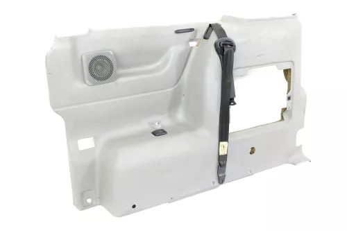 VW T4 Verkleidung Abdeckung Seite hinten rechts grau Multivan Klappe -ohneGurt (146635)
