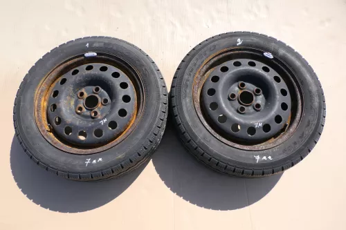 2x VW Sharan 7M Alhambra Sommerreifen Reifen Felgen 195/60R R16 99/97H   7mm (146946)